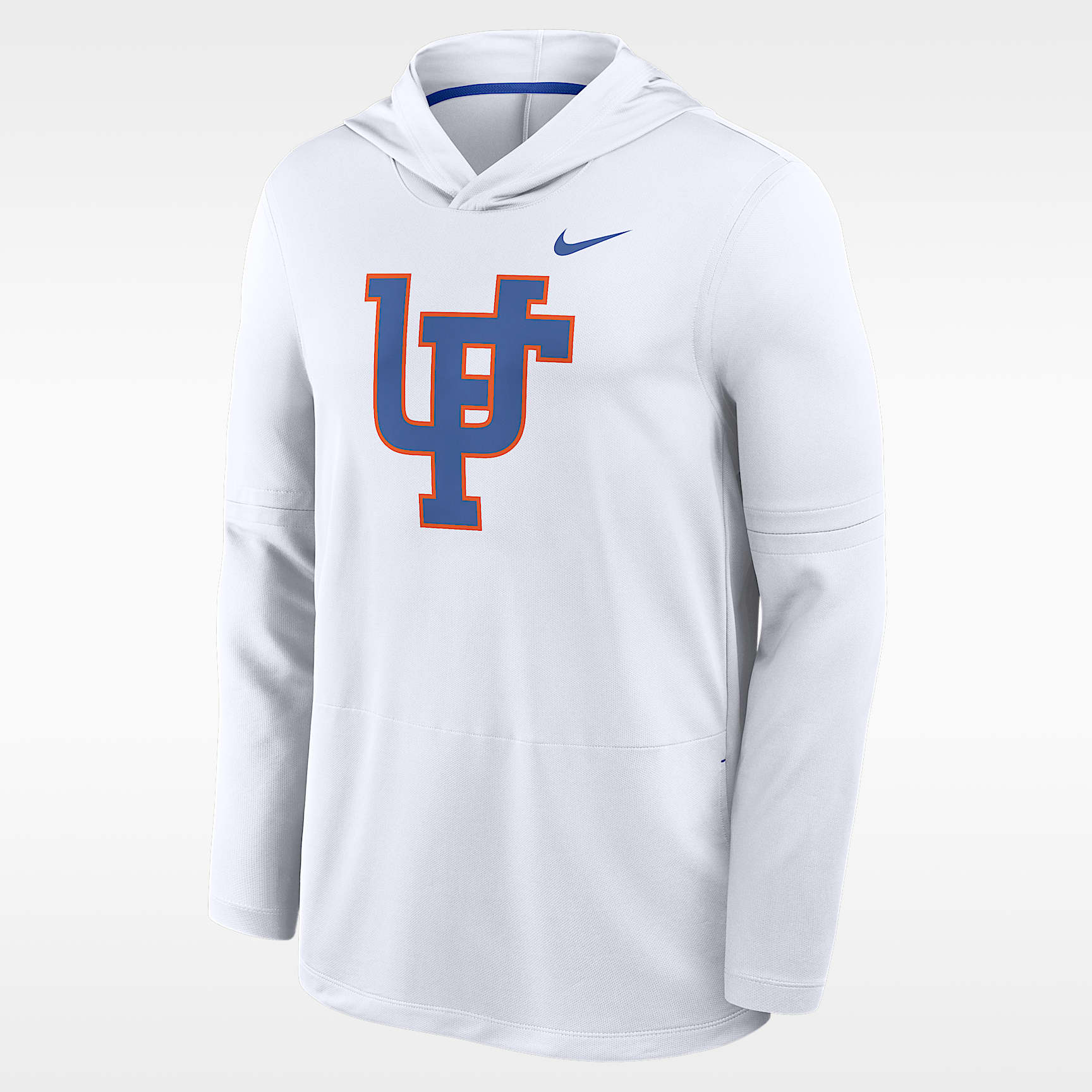 Nike Dri-FIT フェデラー モデル　ライトブルー Vネックゲームシャツ Florida Sideline Men's Nike Dri-FIT College Long-Sleeve Hooded Top